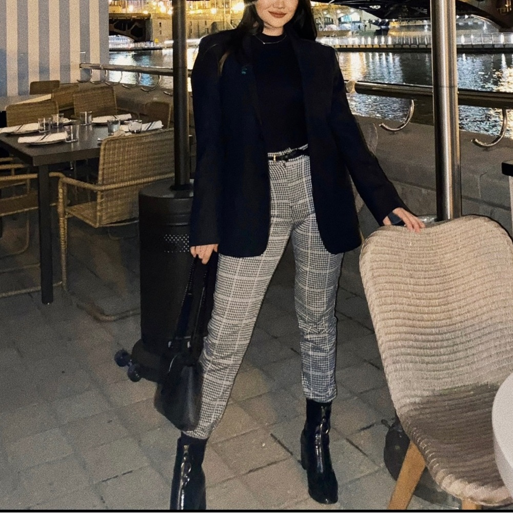 Plaid pants